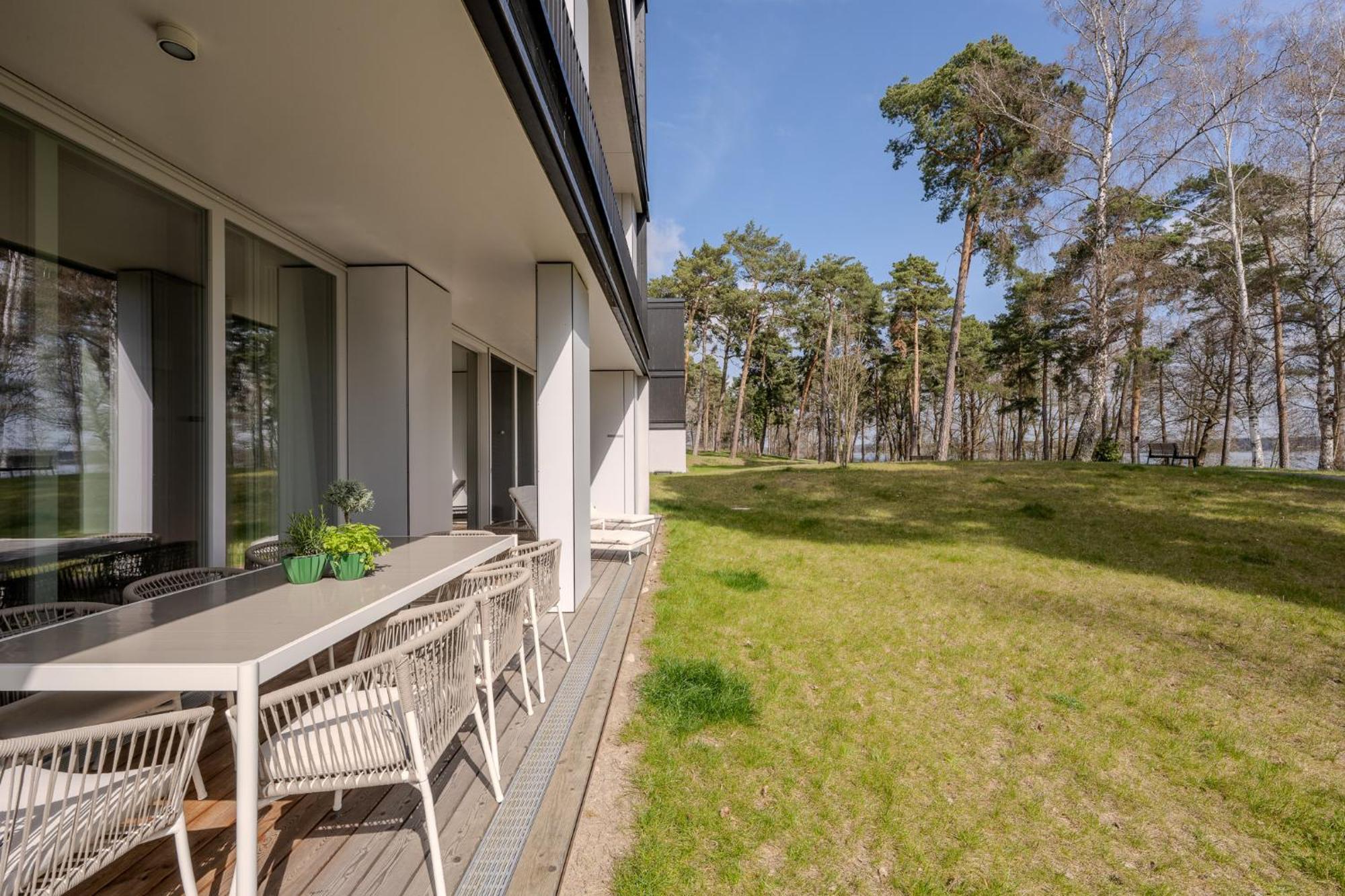 Marina Maisonette Seeblick Mit Pool Und Sauna バート・ザーロー エクステリア 写真
