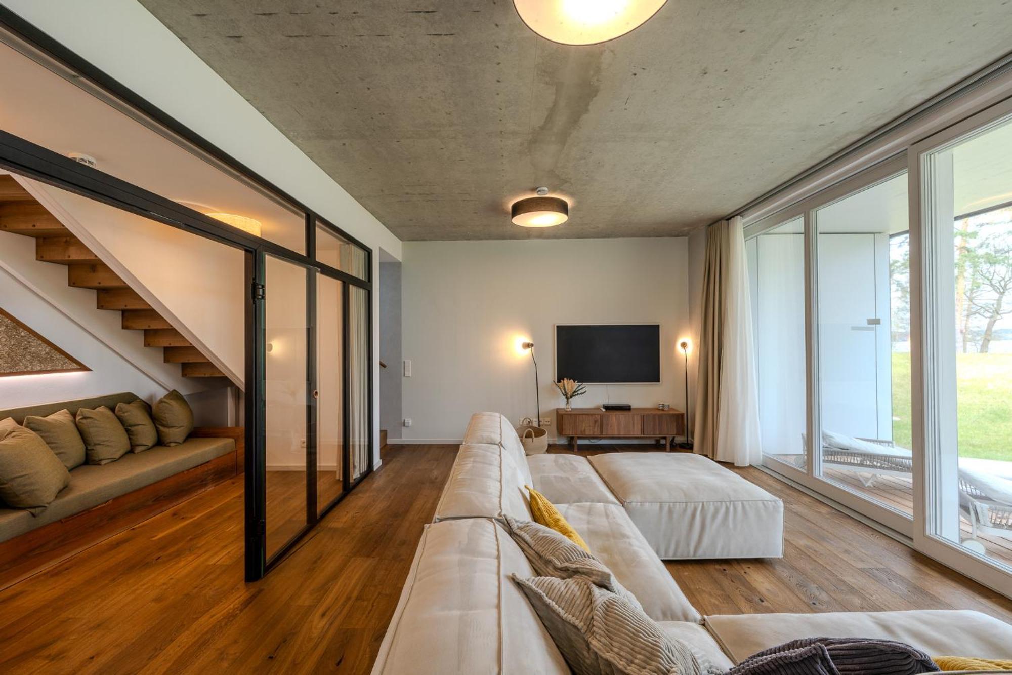 Marina Maisonette Seeblick Mit Pool Und Sauna バート・ザーロー エクステリア 写真