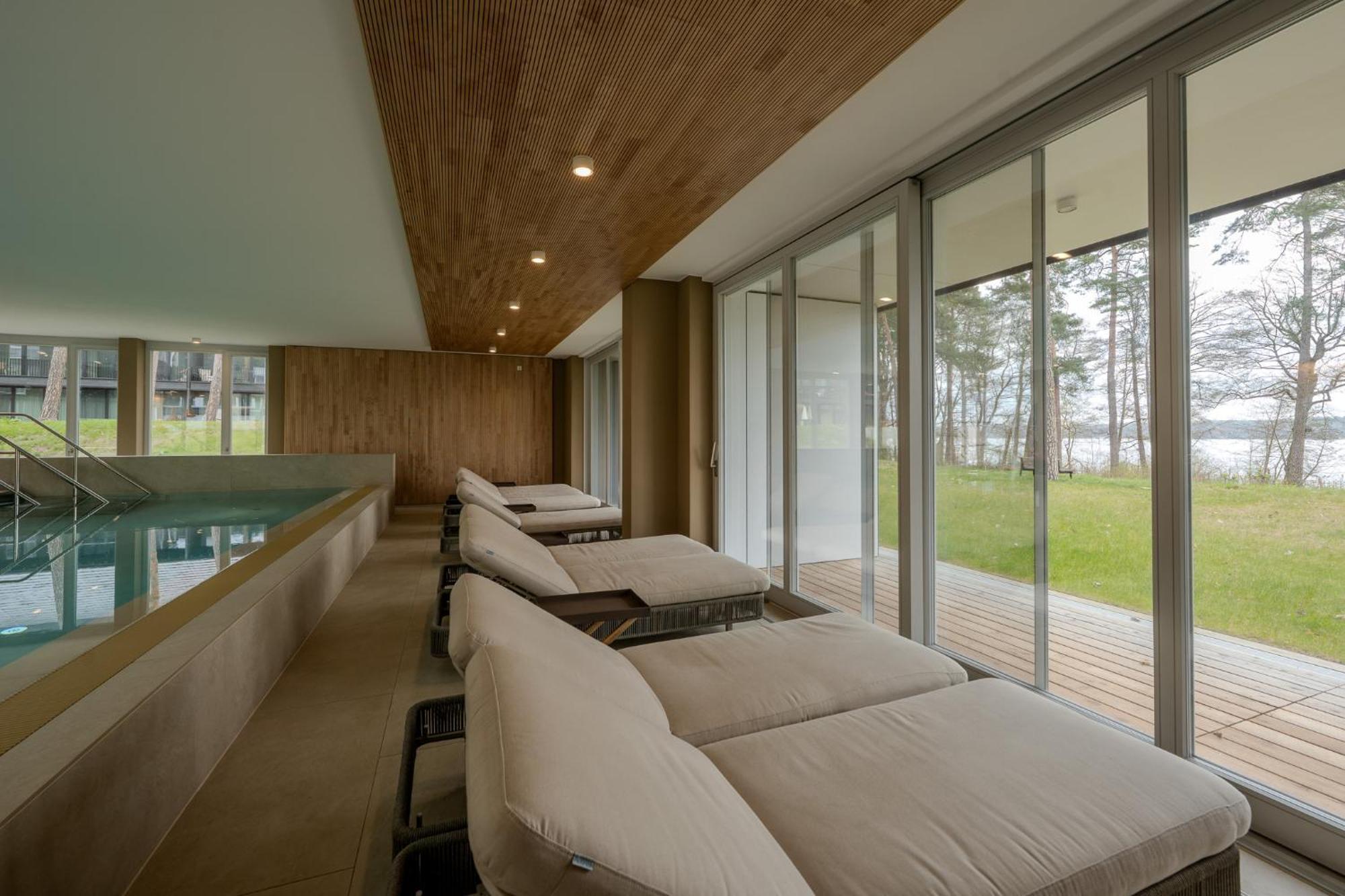 Marina Maisonette Seeblick Mit Pool Und Sauna バート・ザーロー エクステリア 写真