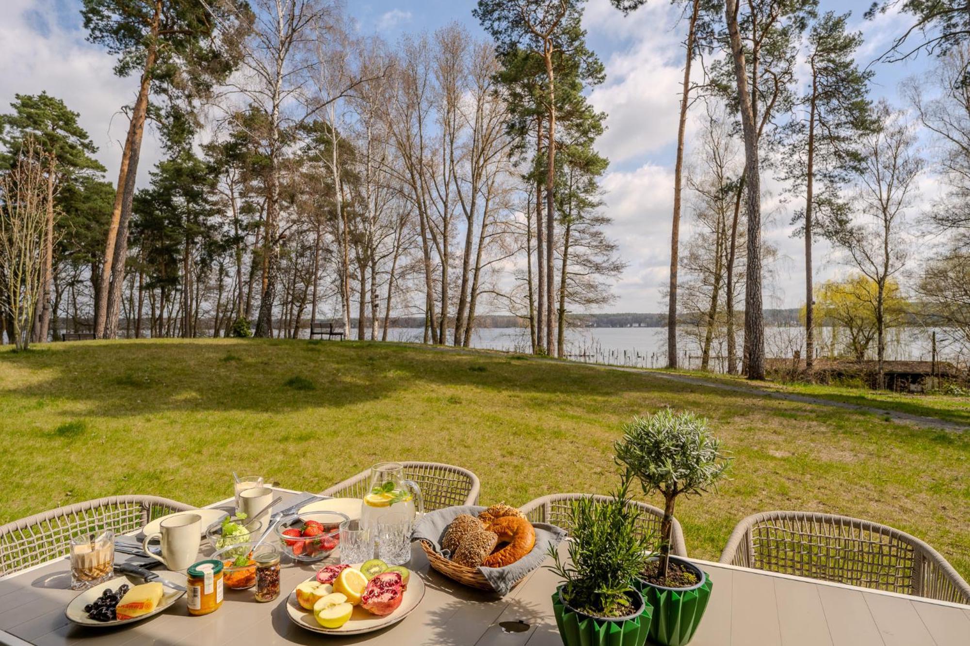 Marina Maisonette Seeblick Mit Pool Und Sauna バート・ザーロー エクステリア 写真