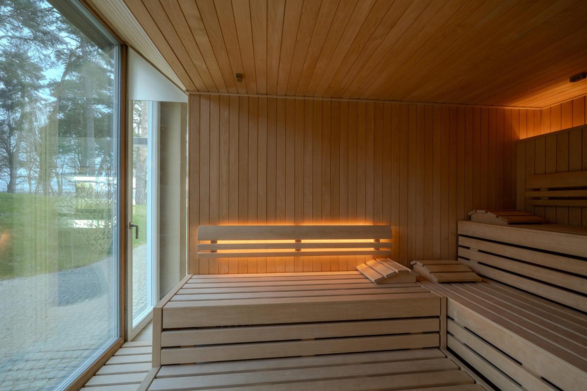 Marina Maisonette Seeblick Mit Pool Und Sauna バート・ザーロー エクステリア 写真